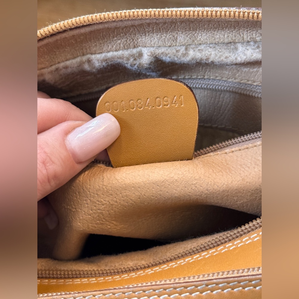 80s Vintage Gucci African Mignon Brown Micro GG Crossbody Bag - Picture 11 of 16